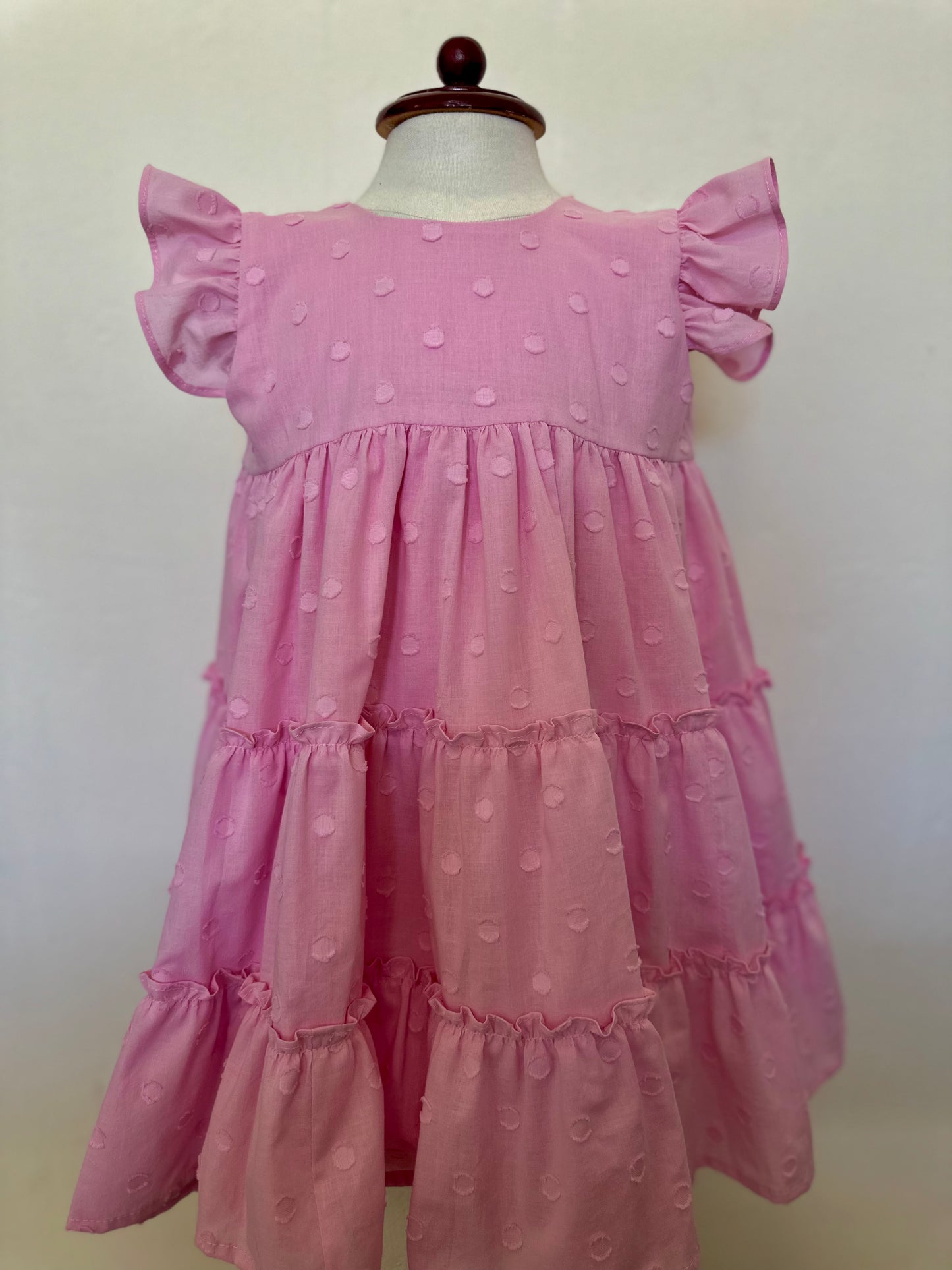Vestido Algodón Plumeti