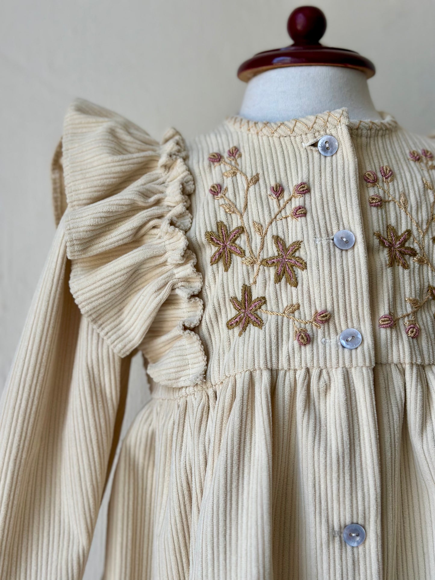 Vestido Pana Bordado