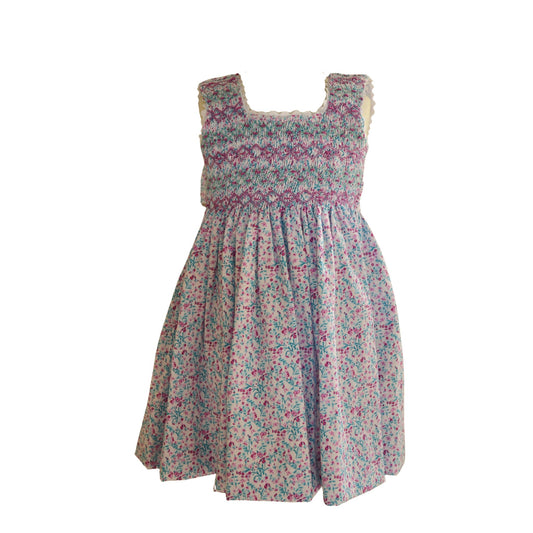 Vestido Estela Pique Lila