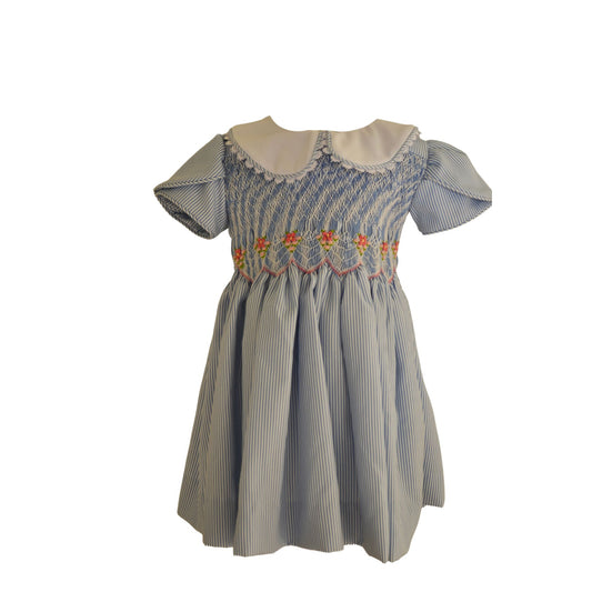 Vestido Isabel con Bordado de Smock